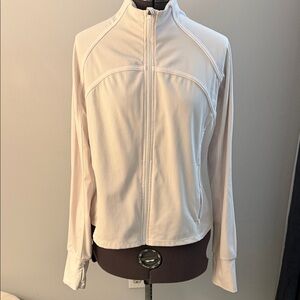 Danskin Women's Soft White Utility Jacket